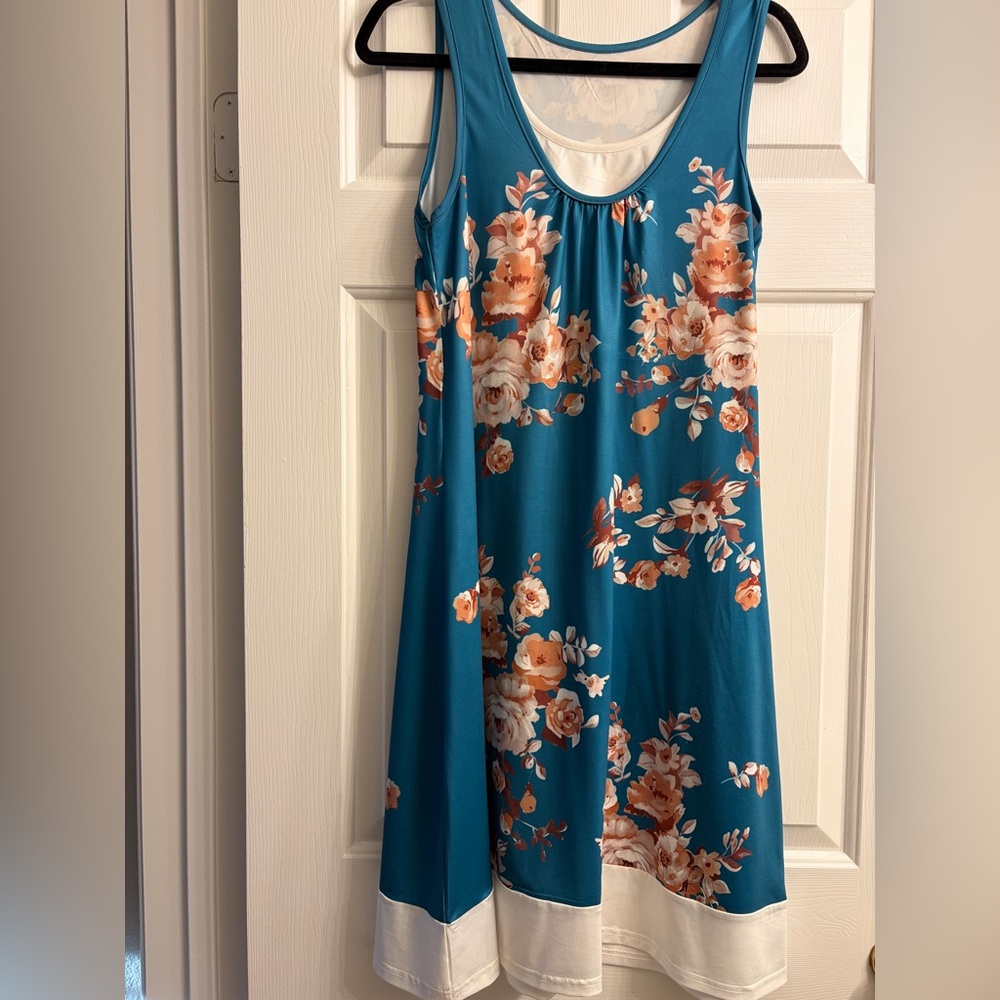 Floral Sleeveless Dress